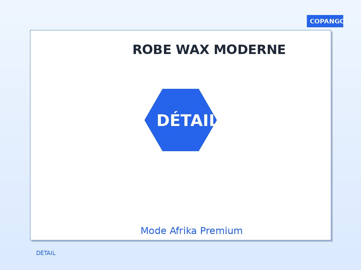 Robe wax moderne - Photo 2